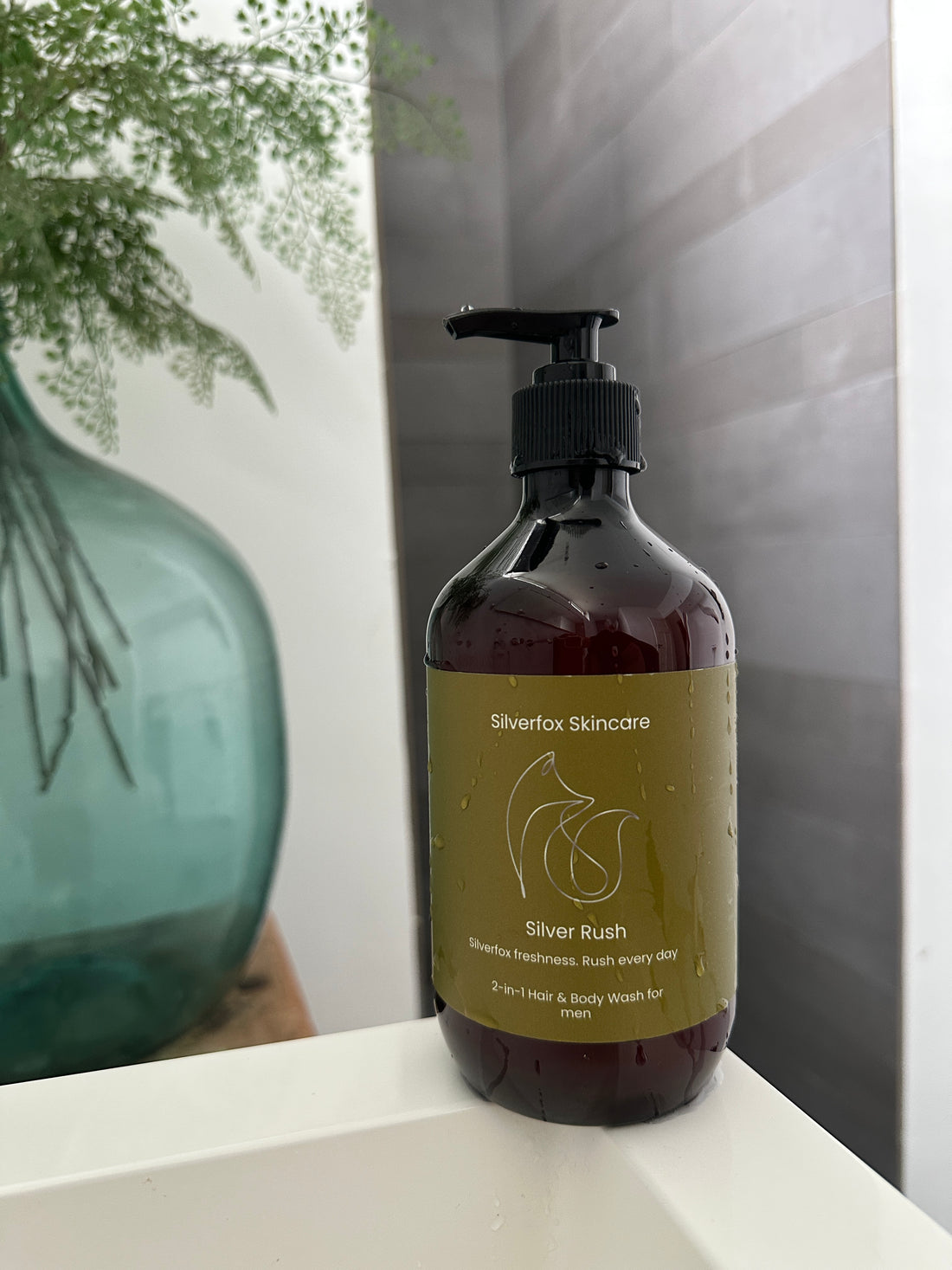 Silver Rush-2-in-1 Hair & Body Wash for men